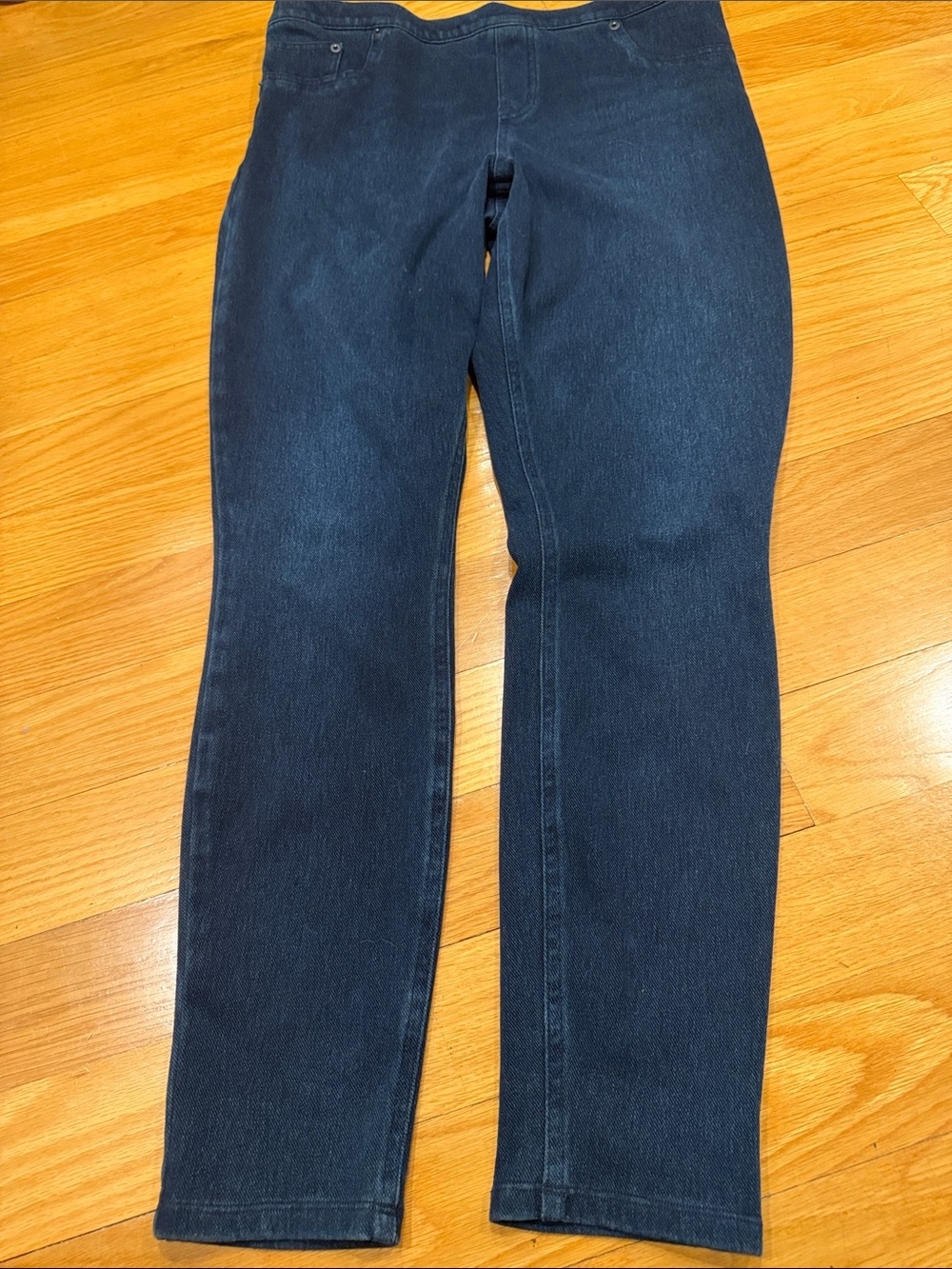 Spanx pull on Jean-ish ankle legging jeans size xlarge .